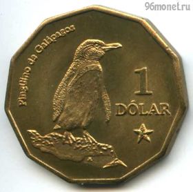 Галапагосские острова 1 доллар 2008