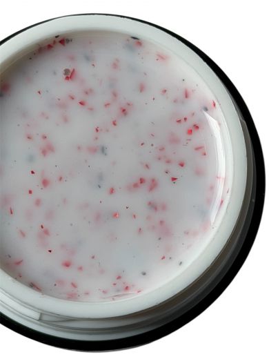 "GOLD EGGSHELL" 04 гель моделирующий с блестками