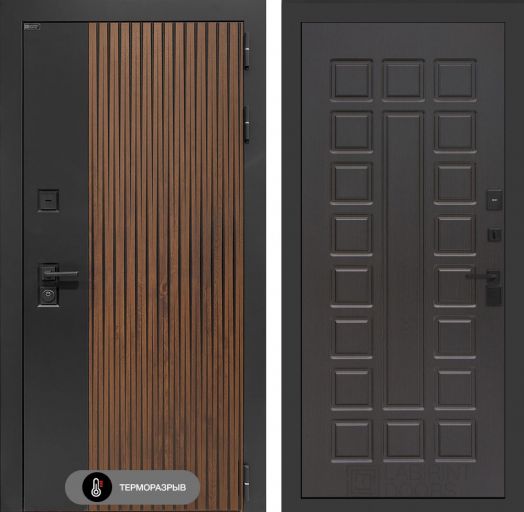 Входная дверь Лабиринт Айслаб - 04 Венге с терморазрывом