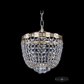 Люстра Хрустальная BOHEMIA IVELE CRYSTAL 19281/20IV G Золото, Металл / Богемия Ивеле Кристалл