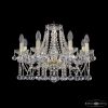Люстра Хрустальная BOHEMIA IVELE CRYSTAL 1413/8/200 G BALLS Золото, Стекло / Богемия Ивеле Кристалл