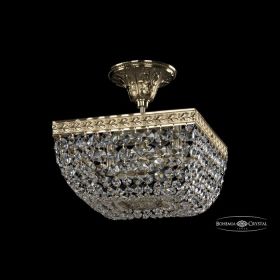 Люстра Хрустальная BOHEMIA IVELE CRYSTAL 19112/25IV G Золото, Металл / Богемия Ивеле Кристалл