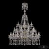 Люстра Хрустальная BOHEMIA IVELE CRYSTAL 1413/20+10+5/400/XL-158/3D G Золото, Стекло / Богемия Ивеле Кристалл