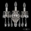 Бра Бронзовые BOHEMIA IVELE CRYSTAL 7202B11/3/125/A NI Никель, Латунь / Богемия Ивеле Кристалл