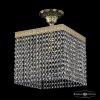 Подвес Хрустальный BOHEMIA IVELE CRYSTAL 19202/25IV G R Золото, Металл / Богемия Ивеле Кристалл