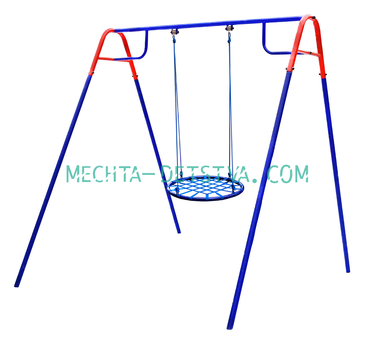 Качели дачные "Пионер" + качели гнездо 80 см.(металл)