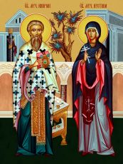 Воскресение Христово Икона печатная (холст на дереве) (20119)