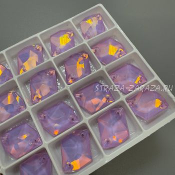 DeLuxe Пришивные Стразы Lavender Opal Космик 16*21 мм