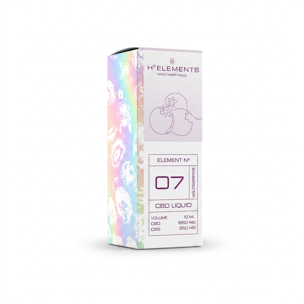 Жидкость CBD + CBG 20% H3Elements Ягодный Микс