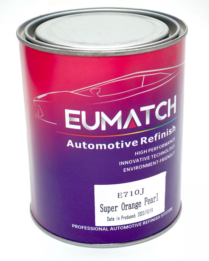 Eumatch Эмаль E710J-1 Super Orange Pearl / Супер оранжевый перламутр