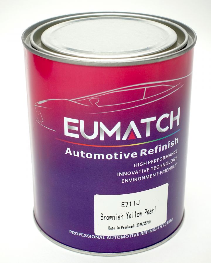 Eumatch Эмаль E711J-1 Brownish Yellow Pearl / Коричнево-жёлтый перламутр