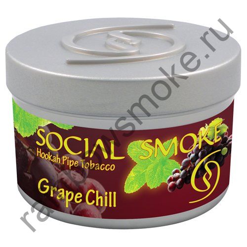 Social Smoke 1 кг - Grape Chill (Виноград Мята)