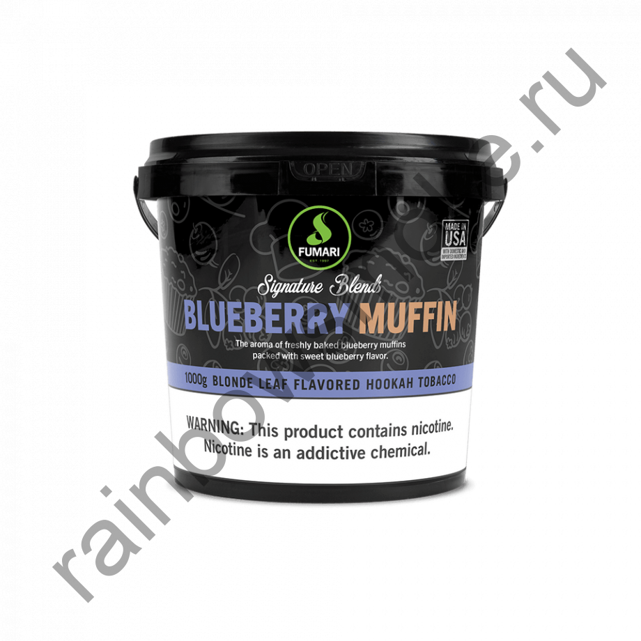 Fumari 250 гр - Blueberry Muffin (Черничный Маффин)