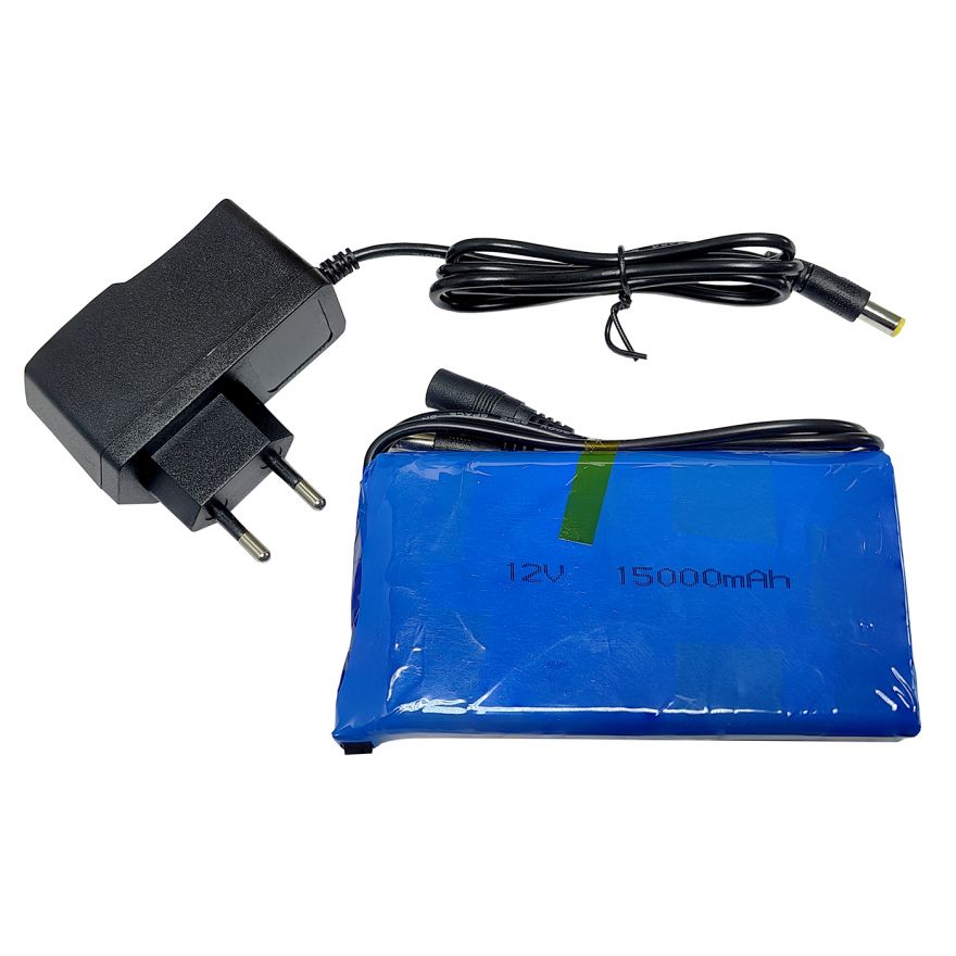 Литий-ионный аккумулятор 12V для фотоловушки 15000 мАч