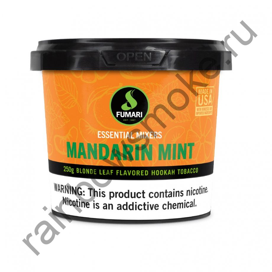 Fumari 250 гр - Mandarin Mint (Мандарин Мята)