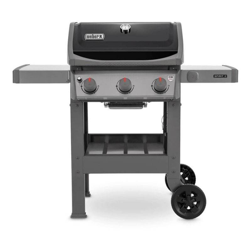 Газовый гриль Weber Spirit II Е-310 GBS, 3 горелки, чёрный