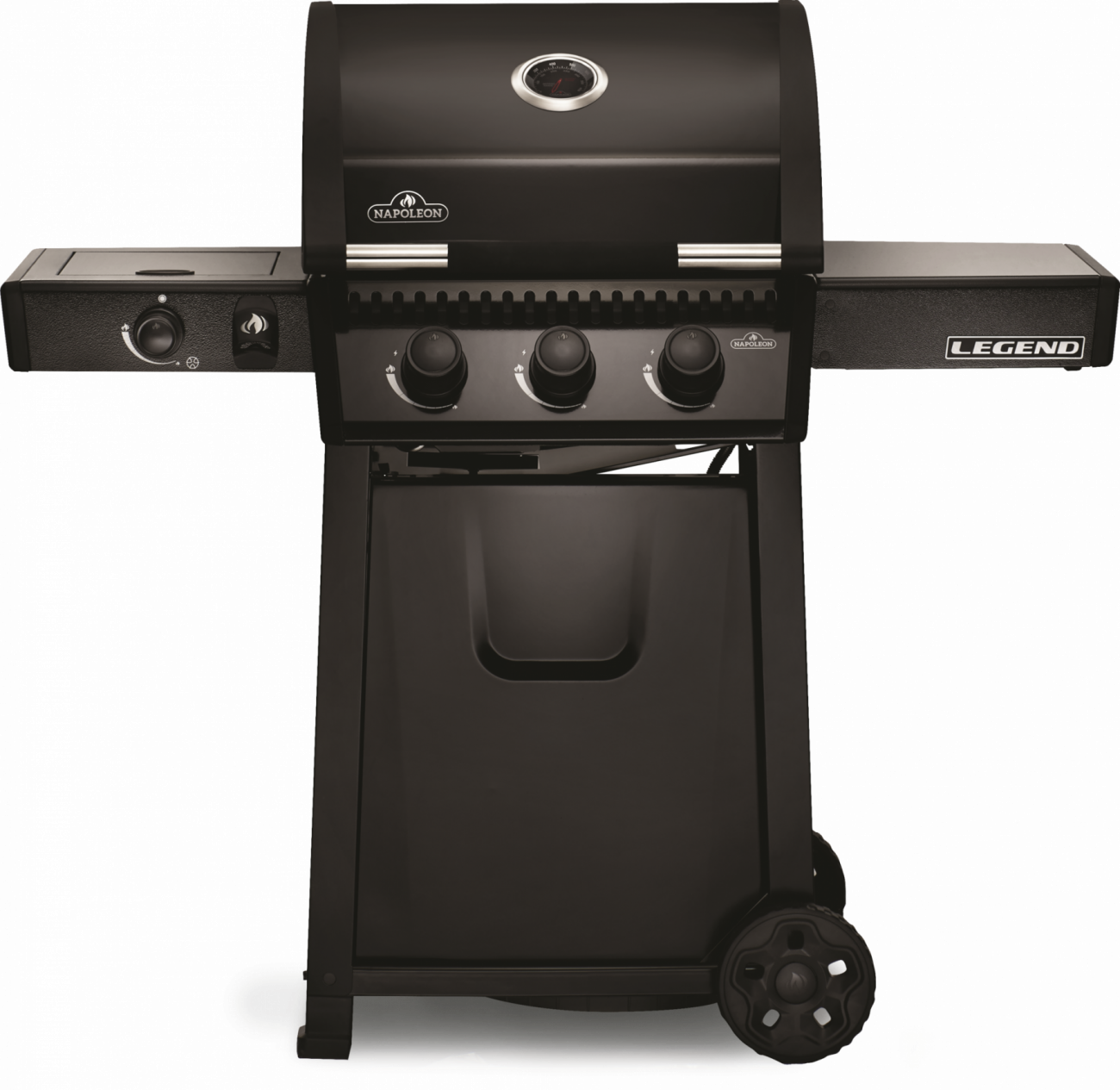 Газовый гриль Napoleon Legend 365 SB, 4 горелки, чёрный