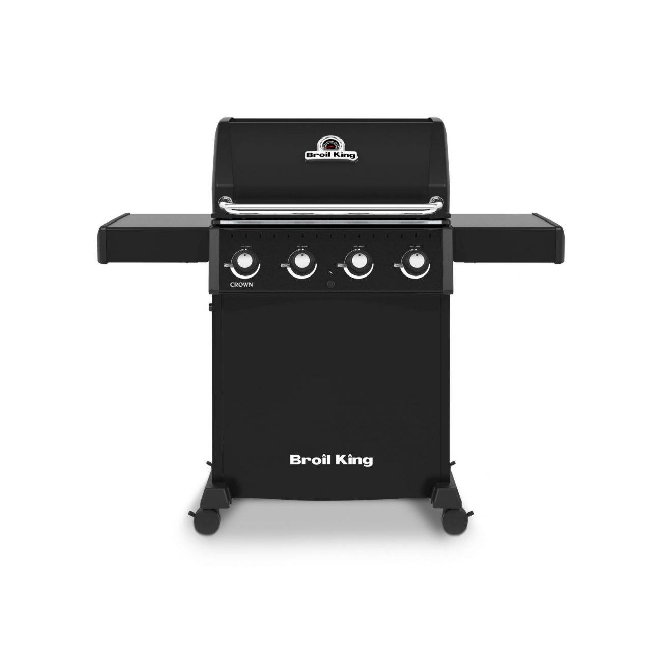 Газовый гриль Broil King Crown 410, 4 горелки, чёрный