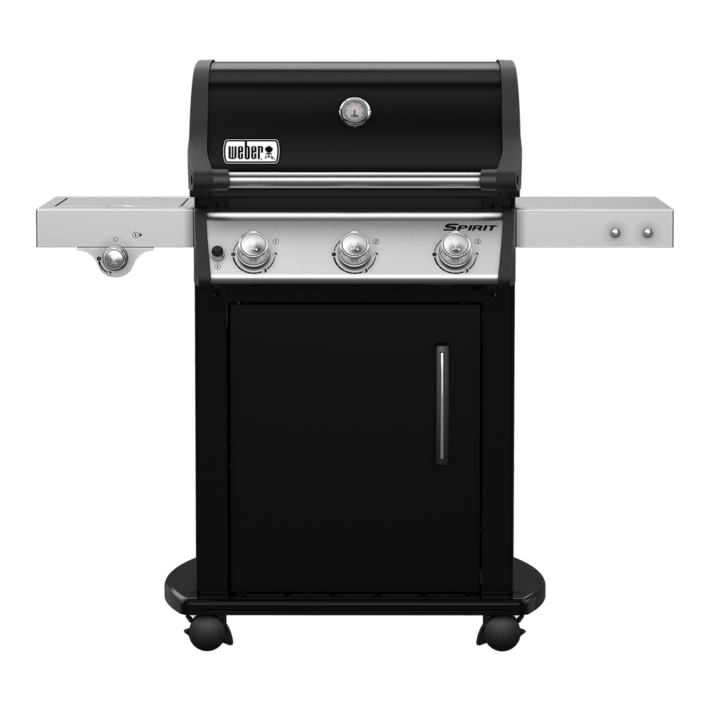 Газовый гриль Weber Spirit E-325 GBS, 4 горелки, чёрный