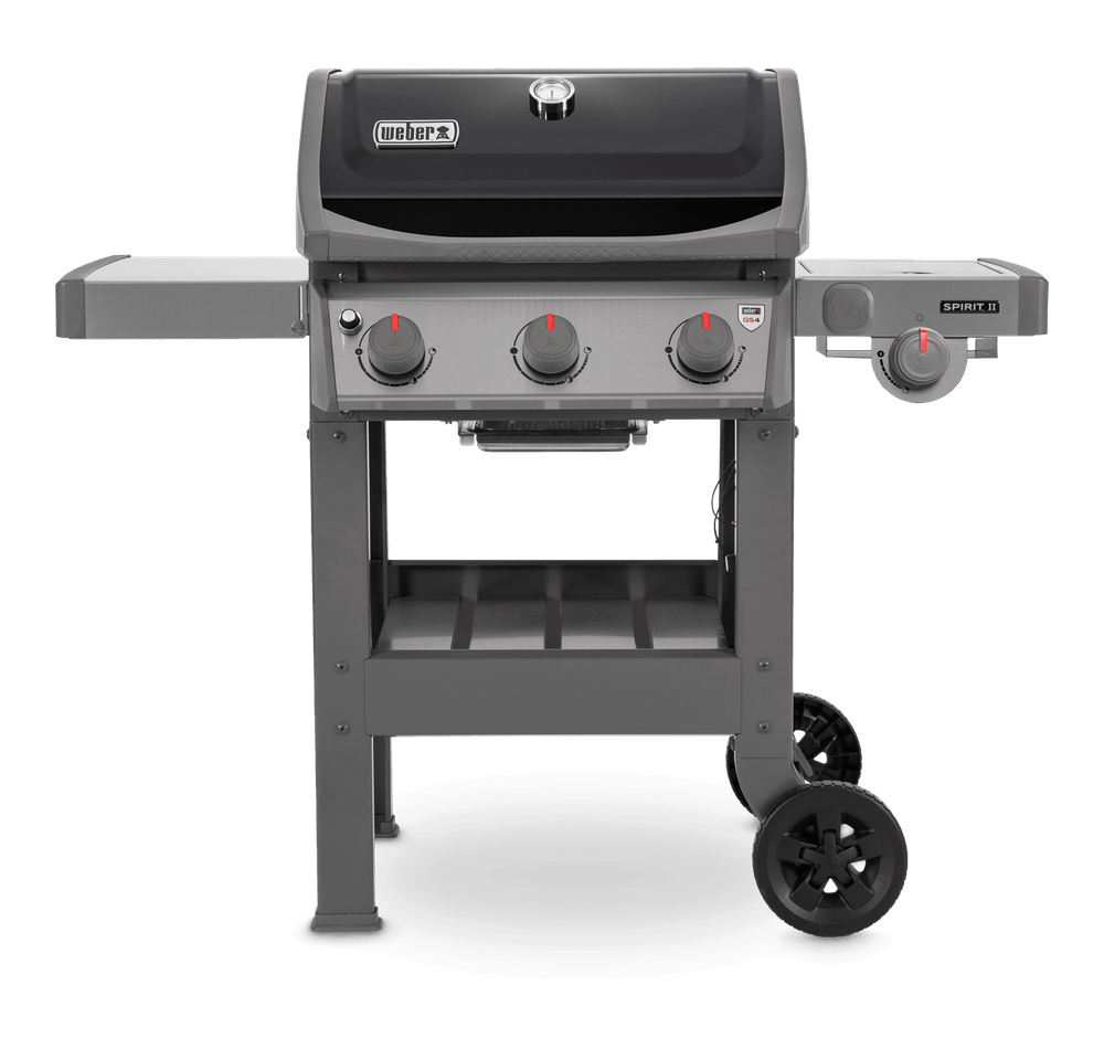 Газовый гриль Weber Spirit II Е-320 GBS, 4 горелки, чёрный