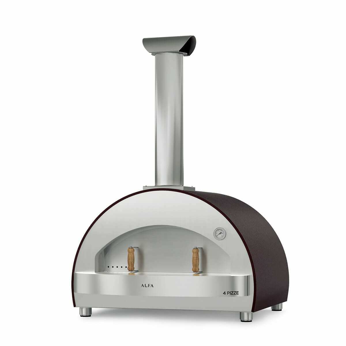Печь для пиццы на дровах Alfa 4 Pizze Top (4 пиццы)