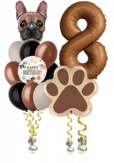 Сет любимый пес из шаров с гелием