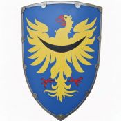 Щит с Германским Орлом XIII-XIV вв. Стальной кант.