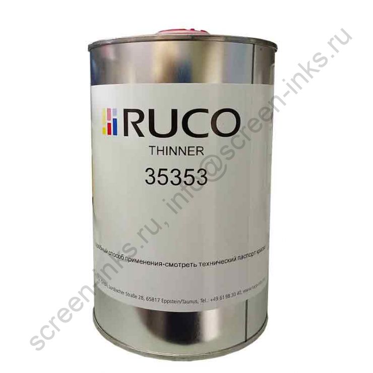 Разбавитель быстрый Thinner RUCO 35353,  1 литр