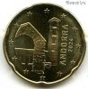Андорра 20 евроцентов 2024