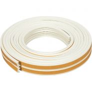 Уплотн.EPDM TECHTOP Е 9*4мм 150м(2*75) белый
