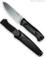 Нож туристический Bat-B Stonewash Black