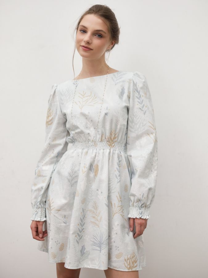 Платье Azzurro короткое