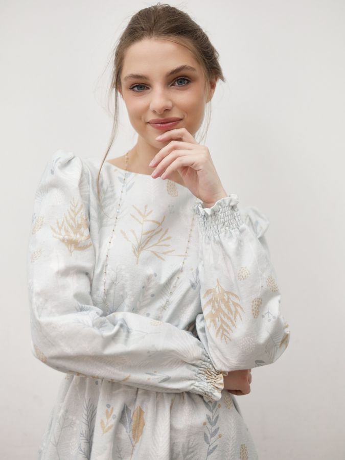 Платье Azzurro короткое