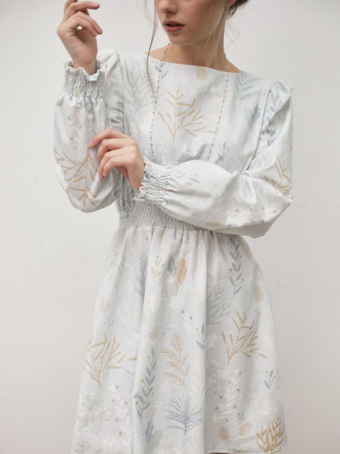 Платье Azzurro короткое