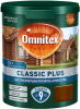 Пропитка-Антисептик Omnitex Pinotex Classic Plus 3 в 1 9л для Защиты Древесины до 9 лет / Омнитекс Пинотекс Классик Плюс