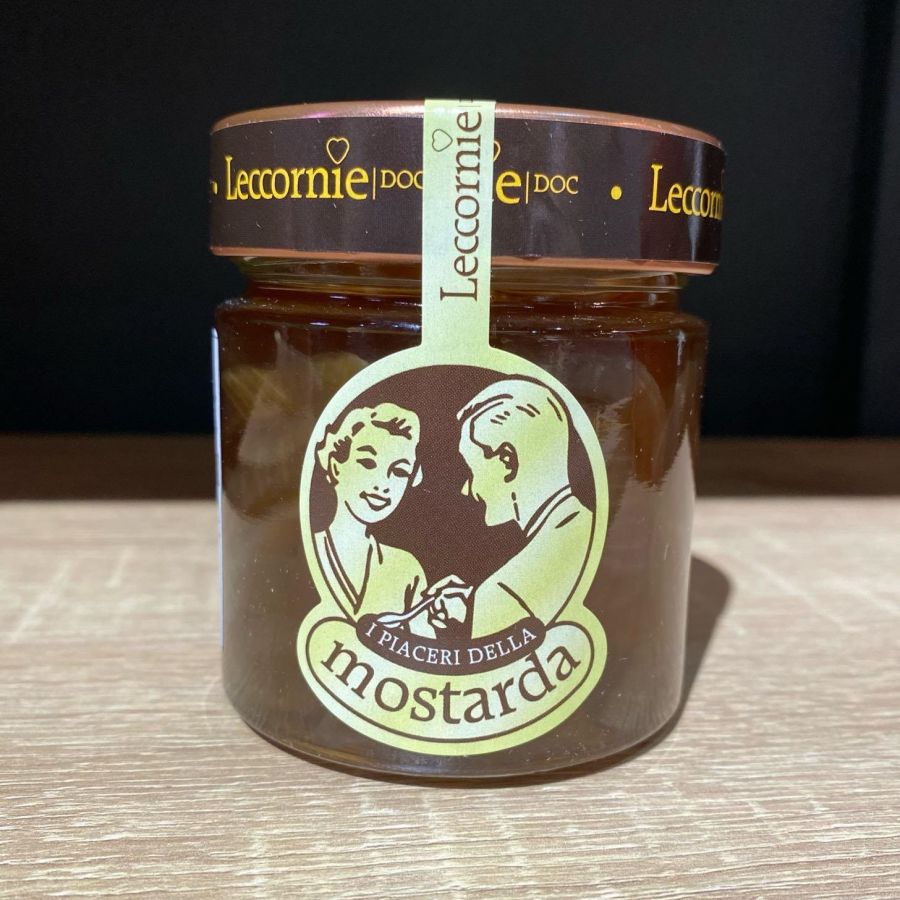 Мостарда Лук 260 г, Mostarda cipolla Leccornie 260 g