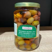Оливки в рассоле таджасские 220 г, Olive Taggiasche Minasso 220 gr