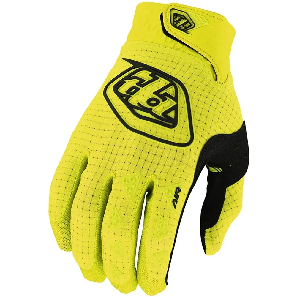 Troy Lee Designs Air Solid Glo Yellow перчатки для мотокросса