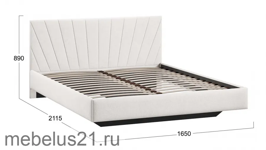 Кровать 160 Эвори Тип 1 (без подъемного механизма)