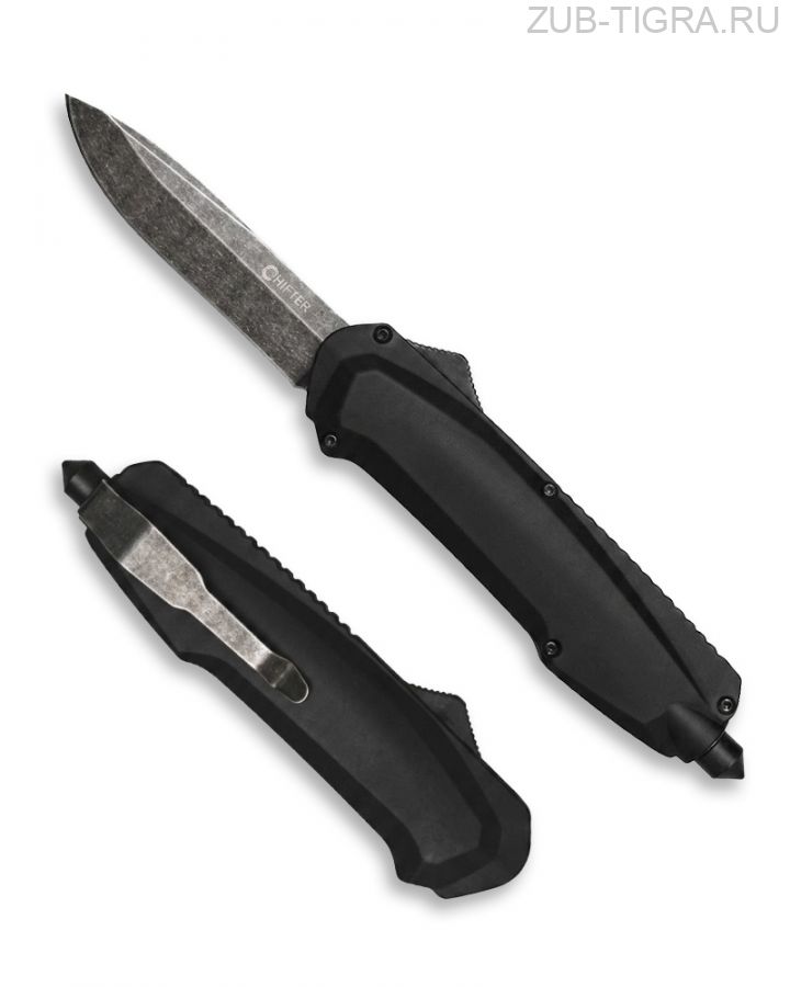Автоматический нож Rame (Black Stonewash, Black) - Shifter