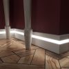 Плинтус Evrowood PN021 LED под Подсветку (под покраску) Д2000хВ70хШ16 мм / Евровуд