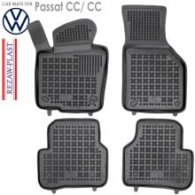 Коврики Volkswagen Passat CC / CC от 2008 - 2017 в салон резиновые Rezaw Plast (Польша) - 4 шт.