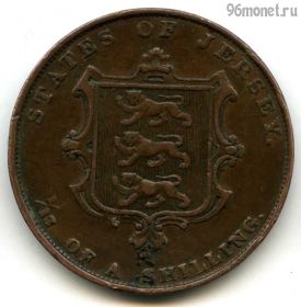 Джерси 1/13 шиллинга 1851