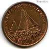 Остров Мэн 2 пенса 2002 АF