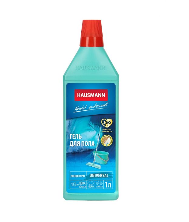 Гель для мытья пола Hausmann универсальный 1л HM-CH-01 003
