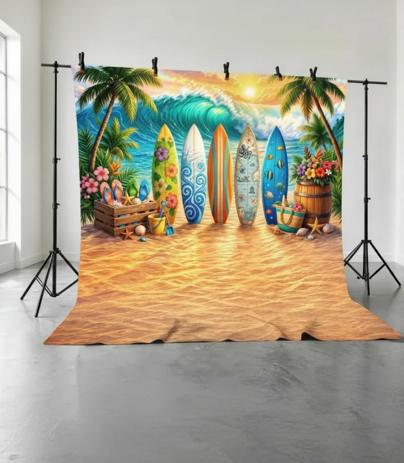 Фотофон из неопрена "Summer wall №49"
