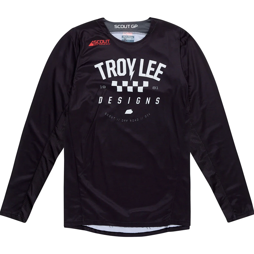 Troy Lee Designs Scout GP Ripper Black джерси для мотокросса и эндуро