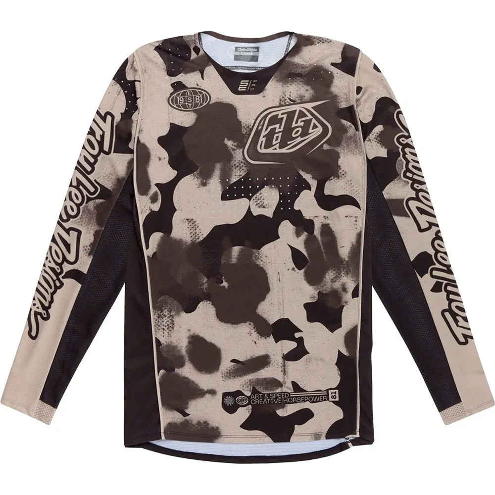 Troy Lee Designs SE Pro Blotted Phantom/Taupe джерси для мотокросса