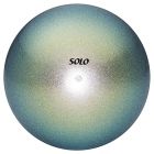 Мяч с блестками 16 -17 см Solo (Соло) оливковое золото
