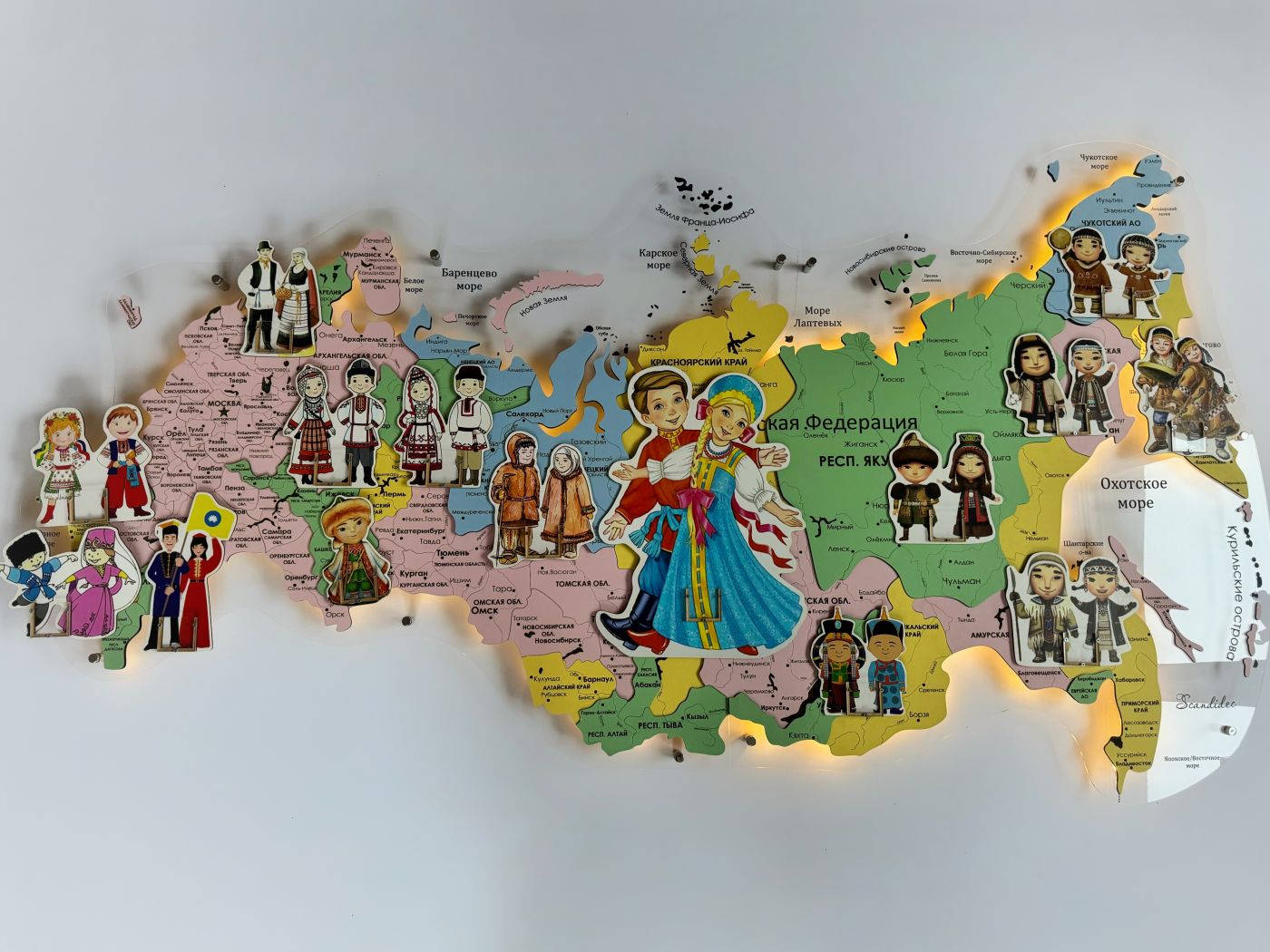 Набор деревянных фигурок «Народы России»